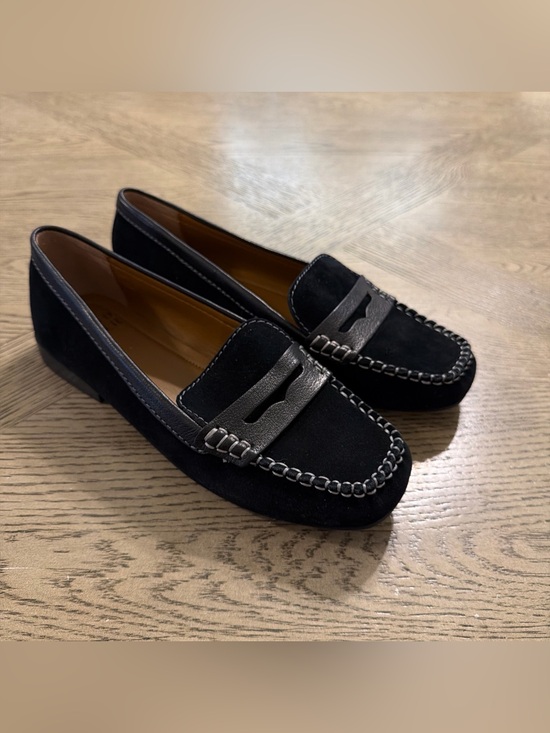 Donald J. Pliner Shoes - Donald Pliner Binah Black Loafers Womens Size 7.5